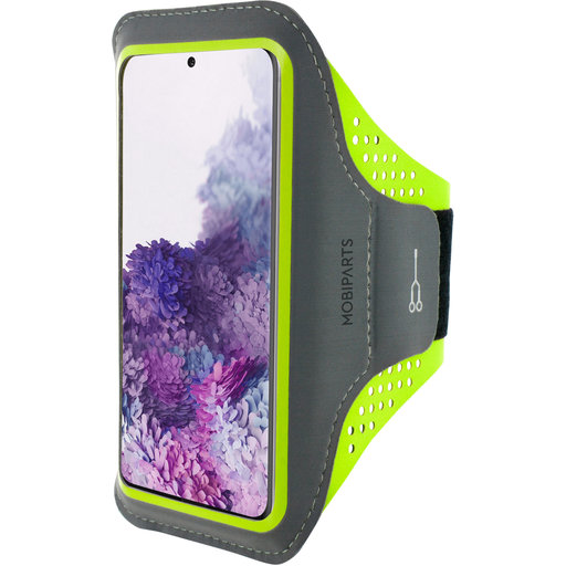 Comfort Fit Sport Armband Samsung Galaxy S20 4G/5G Neon Green
