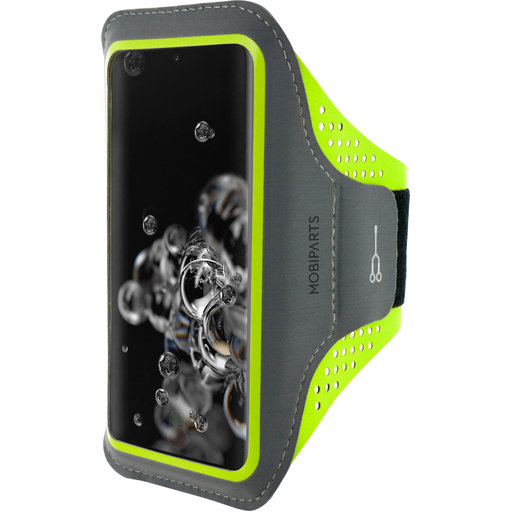 Comfort Fit Sport Armband Samsung Galaxy S20 Ultra 4G/5G Neon Green