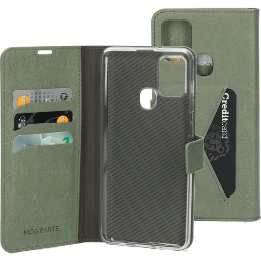 Classic Wallet Case Samsung Galaxy A21s (2020) Stone Green