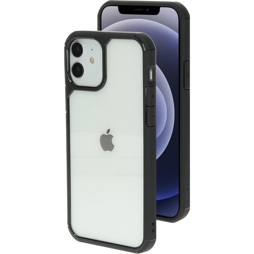 Rugged Clear Case Apple iPhone 12/12 Pro Black (Bulk)