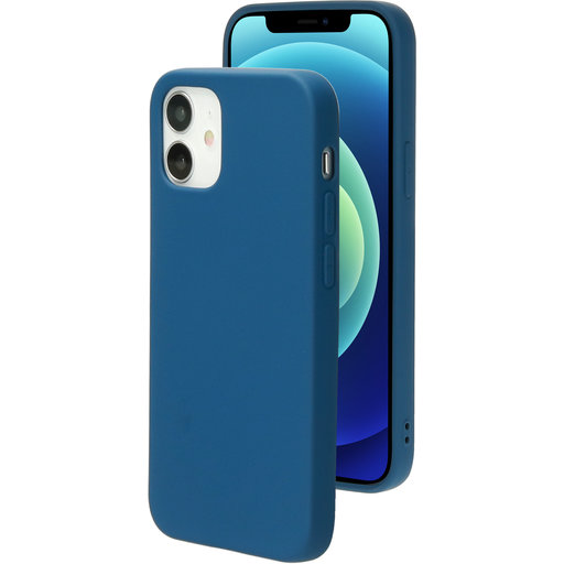 Silicone Cover Apple iPhone 12/12 Pro Blueberry Blue