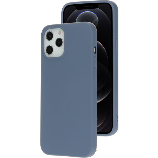 Silicone Cover Apple iPhone 12 Pro Max Royal Grey