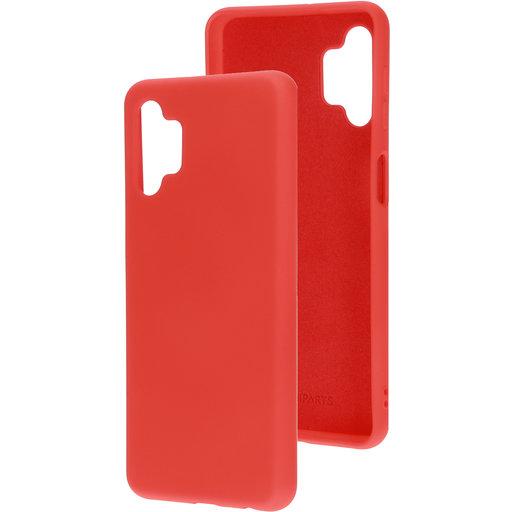 Silicone Cover Samsung Galaxy A32 (2021 5G) Scarlet Red