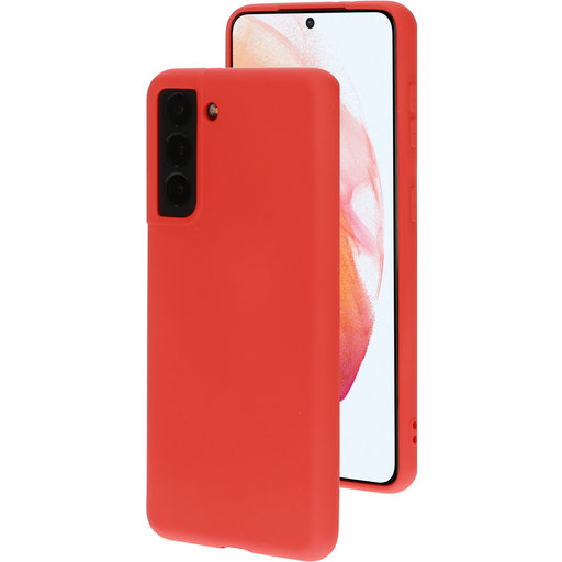 Silicone Cover Samsung Galaxy S21 Scarlet Red
