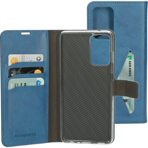 Classic Wallet Case Samsung Galaxy A72 (2021) 4G/5G Steel Blue