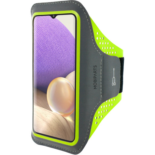 Comfort Fit Sport Armband Samsung Galaxy A32(2021)  5G Neon Green