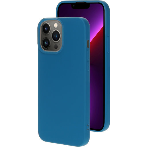 Silicone Cover Apple iPhone 13 Pro Max Blueberry Blue