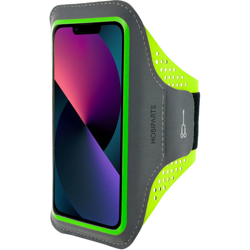 Comfort Fit Sport Armband Apple iPhone 13 Mini Neon Green