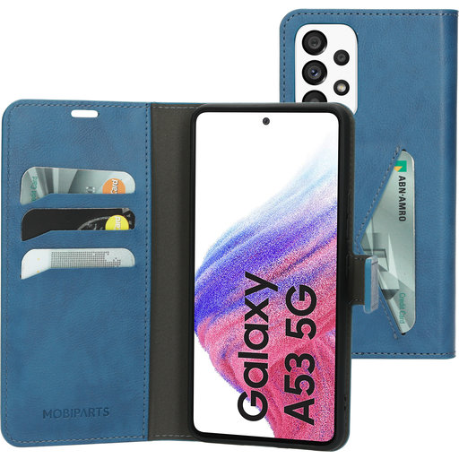 Classic Wallet Case Samsung Galaxy A53 (2022) Steel Blue