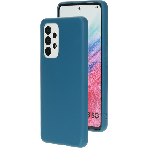 Silicone Cover Samsung Galaxy A53 (2022) Blueberry Blue