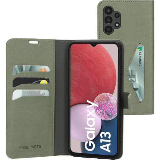 Classic Wallet Case Samsung Galaxy A13 4G (2022) Stone Green