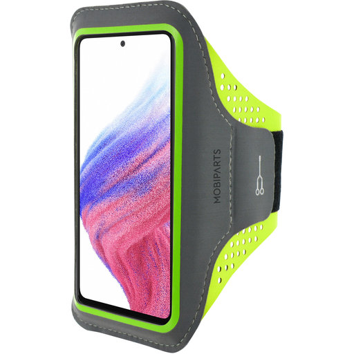 Comfort Fit Sport Armband Samsung Galaxy A53 5G (2022) Neon Green