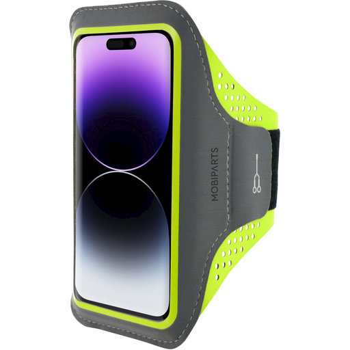 Comfort Fit Sport Armband Apple iPhone 14 Pro Neon Green