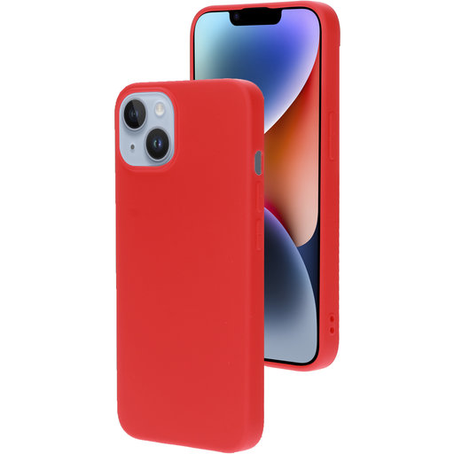 Silicone Cover Apple iPhone 14 Scarlet Red