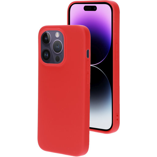 Silicone Cover Apple iPhone 14 Pro Scarlet Red