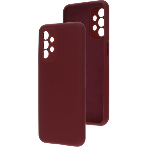 Silicone Cover Samsung Galaxy A23 5G (2022) Plum Red