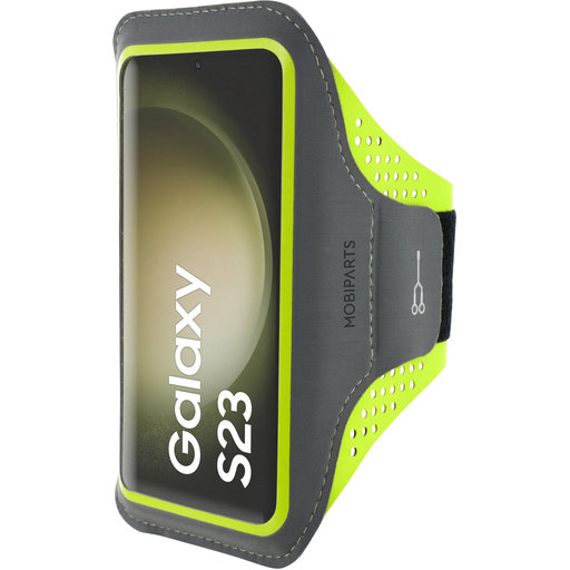 Comfort Fit Sport Armband Samsung Galaxy S23 (2023) Neon Green