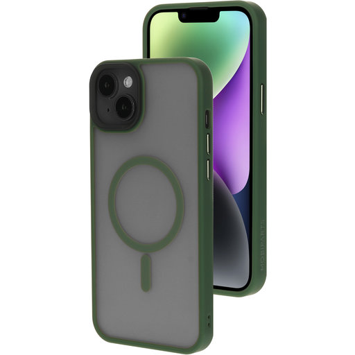 Hardcover Apple iPhone 14 Plus Satin Green (Magsafe Compatible)