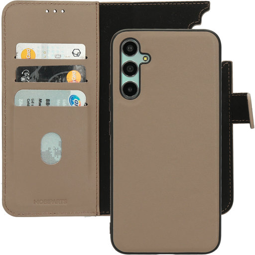 Leather 2 in 1 Wallet Case Samsung Galaxy A34 (2023) Taupe