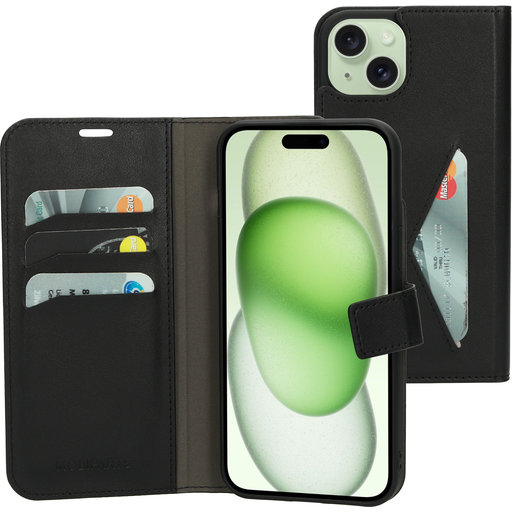 Classic Wallet Case Apple iPhone 15 Plus Black