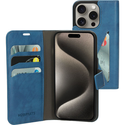 Classic Wallet Case Apple iPhone 15 Pro Steel Blue