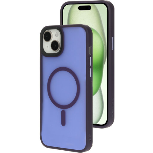 Hardcover Apple iPhone 15 Plus Satin Purple (Magsafe Compatible)