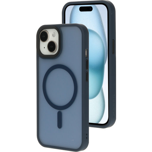 Hardcover Apple iPhone 15/14/13 Satin Blue (Magsafe Compatible)