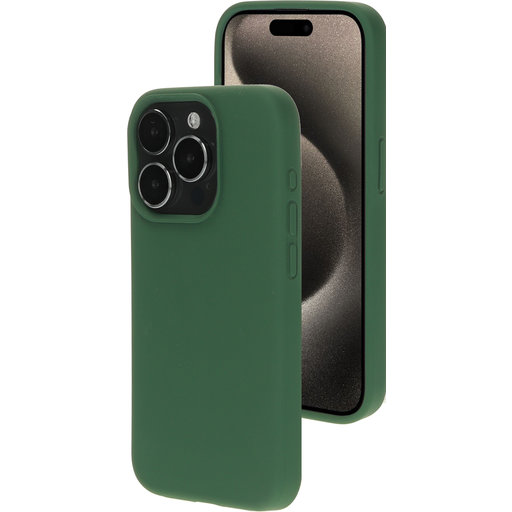 Silicone Cover Apple iPhone 15 Pro Forest Green