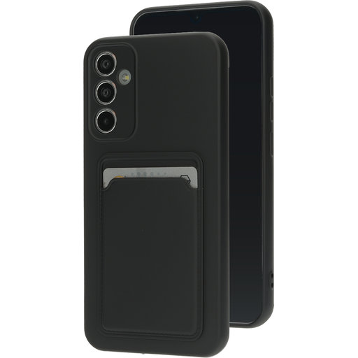 Classic TPU Case with Cardholder Samsung Galaxy A34 4G/5G Matt Black