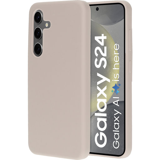 Silicone Cover Samsung Galaxy S24 Soft Salmon