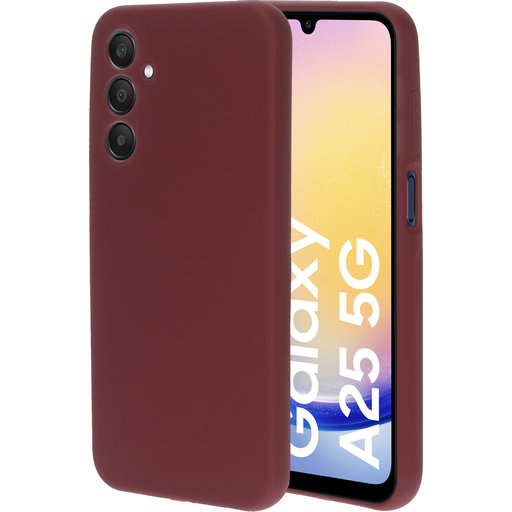 Silicone Cover Samsung Galaxy A25 Plum Red