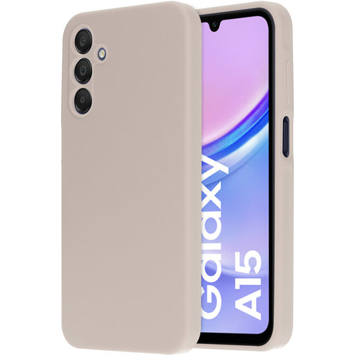 Silicone Cover Samsung Galaxy A15 Soft Salmon