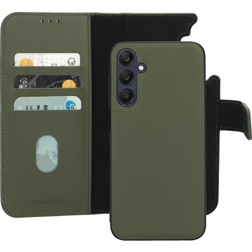 Leather 2 in 1 Wallet Case Samsung Galaxy A25 Green