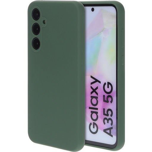 Silicone Cover Samsung Galaxy A35 Forest Green