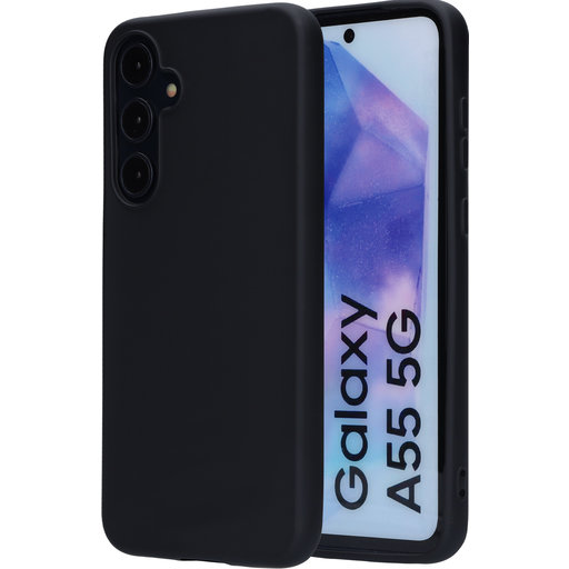 Silicone Cover Samsung Galaxy A55 Black