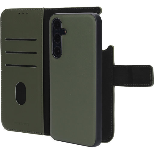 Leather 2 in 1 Wallet Case Samsung Galaxy A55 (2024) Green