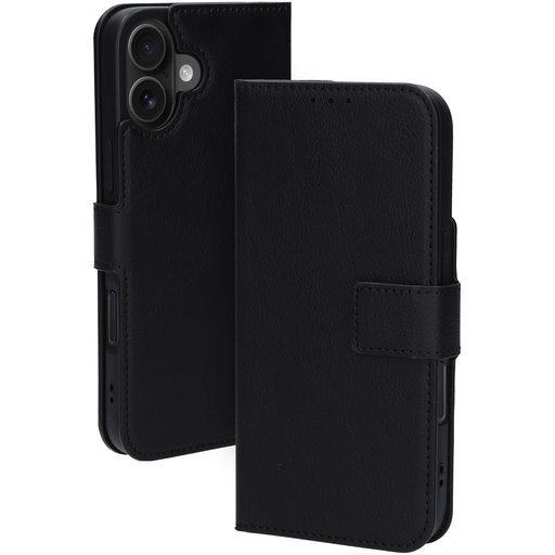 Classic Wallet Case Apple iPhone 16 Plus Black (MagSafe Compatible)