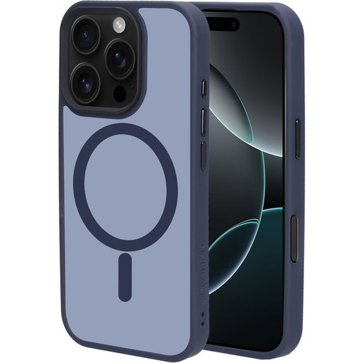 Hardcover Apple iPhone 16 Pro Satin Blue (Magsafe Compatible)