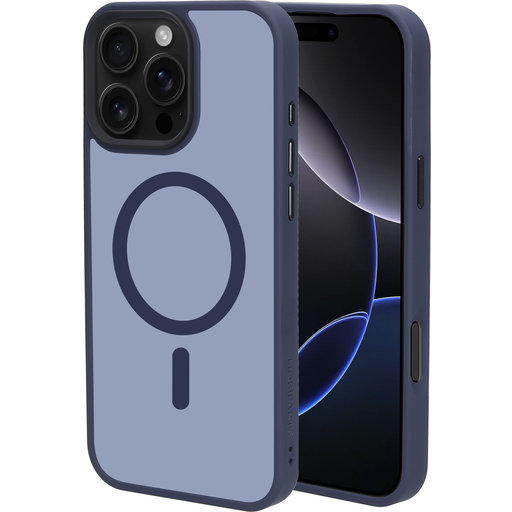 Hardcover Apple iPhone 16 Pro Max Satin Blue (Magsafe Compatible)