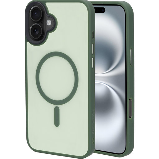 Hardcover Apple iPhone 16 Plus Satin Green (Magsafe Compatible)