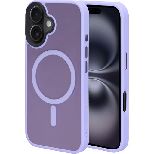 Hardcover Apple iPhone 16 Satin Lila (Magsafe Compatible)