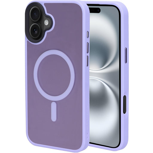 Hardcover Apple iPhone 16 Plus Satin Lila (Magsafe Compatible)