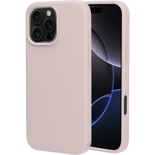 Silicone Cover Apple iPhone 16 Pro Max Soft Salmon