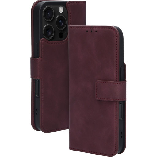 Classic Wallet Case Apple iPhone 16 Pro Velvet Red (MagSafe Compatible)