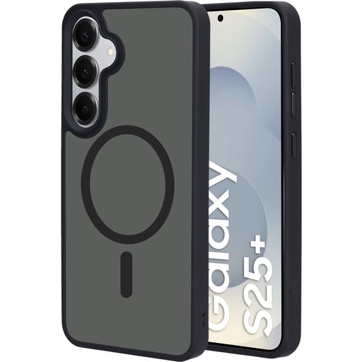 Hardcover Samsung Galaxy S25 Plus Satin Black (Magsafe Compatible)