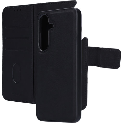 Leather 2 in 1 Wallet Case Samsung Galaxy S25 Black