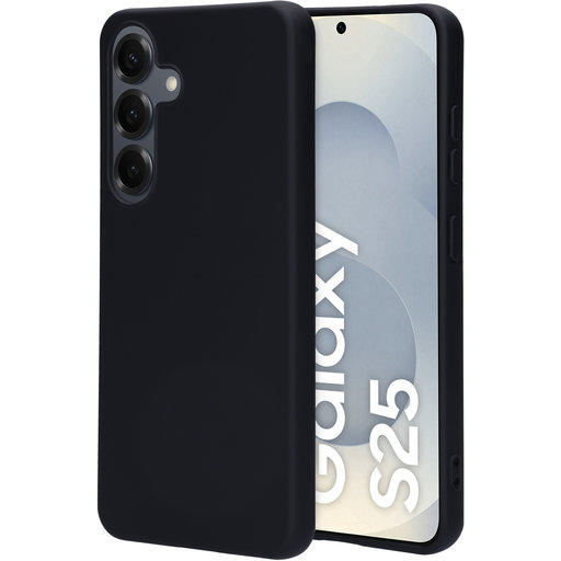 Silicone Cover Samsung Galaxy S25 Black