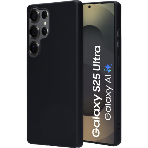 Silicone Cover Samsung Galaxy S25 Ultra Black