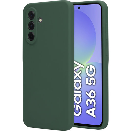 Silicone Cover Samsung Galaxy A36 Forest Green