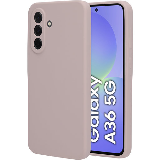 Silicone Cover Samsung Galaxy A36 Soft Salmon